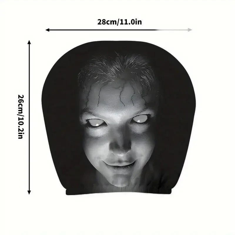 SpookySeat™ Halloween Horror Face Car Headrest Covers
